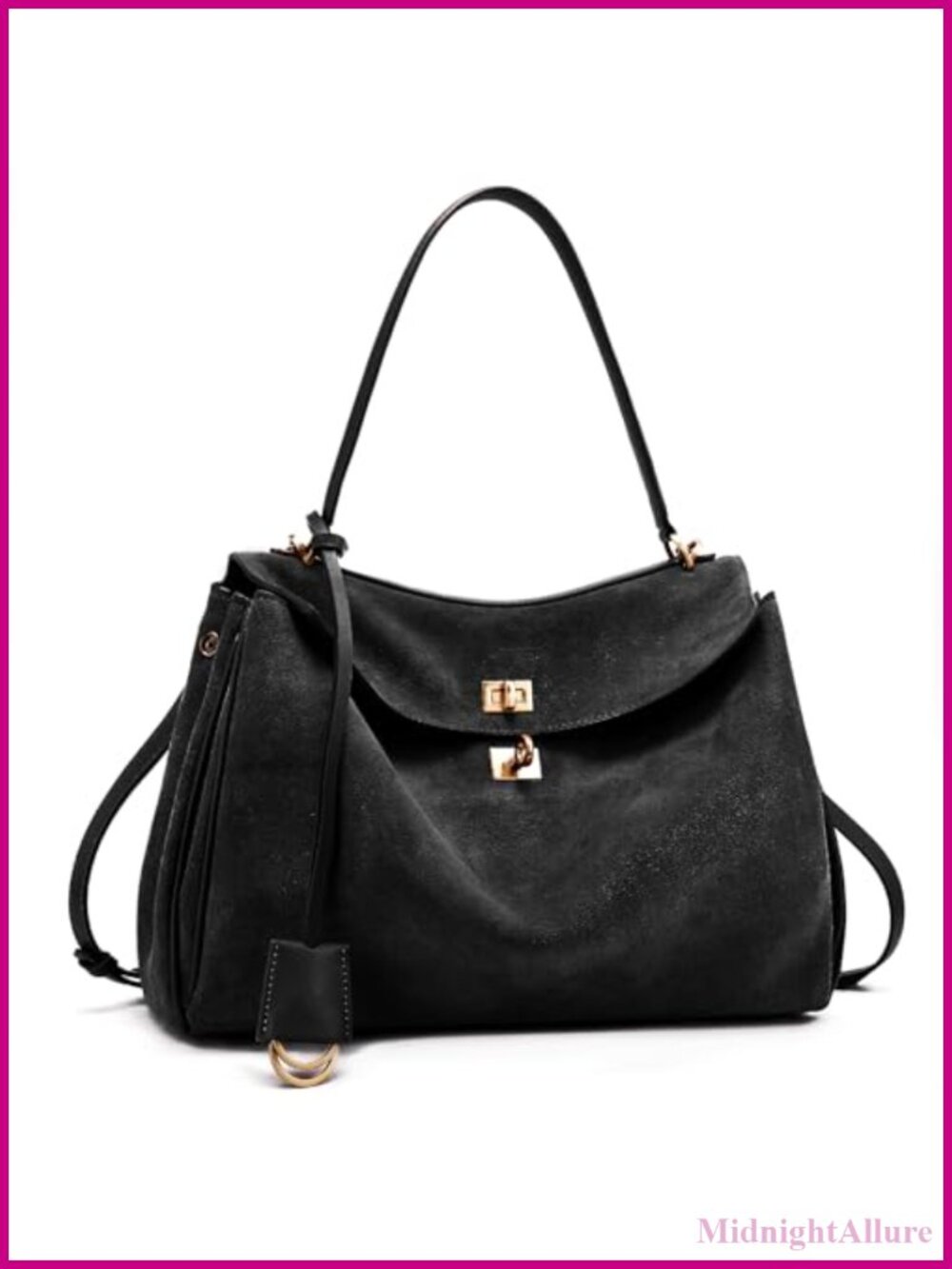 Genuine Leather Tote Bag for Women Large Cowhide Shoulder Handbag Travel Work